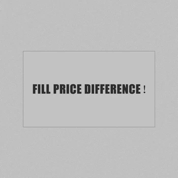 Het verschil link! Wees voorzichtig niet te leveren goederen, het verschil in prijs voor een bijzonder doel!