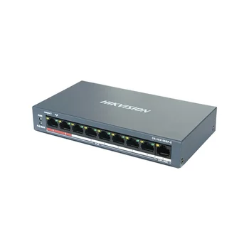 HIKVISION 8CH PoE Switch, DS-3E0109SP-E Onbeheerde PoE NETWERK Switch PoE Netwerk Switch
