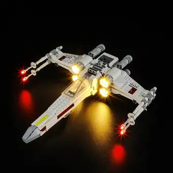 Hprosper LED-Licht Voor de 75301 Luke Skywalker ' s X-Wing Fighter bouwstenen DIY Verlichting Speelgoed Cadeau(Alleen Inclusief Lamp)