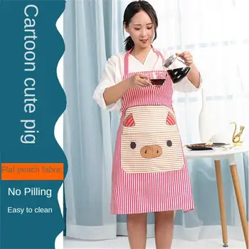 Huishoudelijke Hand-vegen Schort Olie Bewijs het Huis Schoonmaken Keuken Antifouling Schort koreaanse Mode Piggy Schort Keuken Accessoires