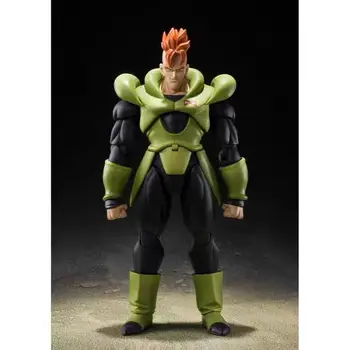 In Voorraad Originele Bandai SHFiguarts SDCC Dragon Ball ANDROID #16 Exclusive Edition Actie Figuur Anime Model Collectible Speelgoed