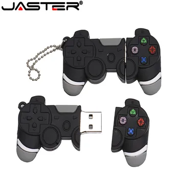 JASTER Game Controller Model USB-Flash drive 64GB Mini-Cartoon Pen Drive 32GB Creatief Cadeau voor Kinderen Pendrive 16GB Gratis Ketting