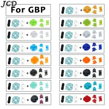 JCD Voor de Gameboy Pocket Geleidend Rubber Knoppen A B Knoppen Keypads voor GBP D Pads Power On Off Knoppen