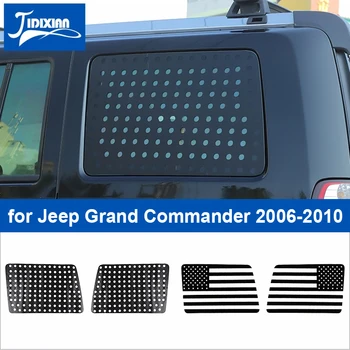 JIDIXIAN PVC Auto achterruit Decoraiton Decal-Stickers voor Jeep Grand Commander 2006 2007 2008 2009 2010 Accessoires voor het Exterieur