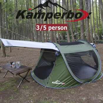 Kamperbox Pop-Up Tent Kamperen Tenten, Kampeeruitrusting, Shelter Tenten, Outdoor Camping Automatische Instant Tent