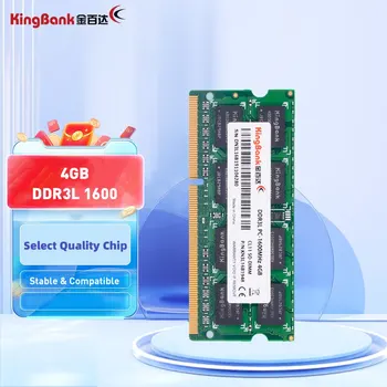 Kingbank Ram DDR3 4 GB 1600-mhz SODIMM Hoge Prestaties voor een Laptop voor het Verwerken Zaken Of Spel