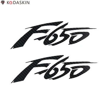 KODASKIN Motorfiets Sticker Zwarte Stickers Carbon Fiber voor BMW F650GS F650 Film F 650 GS F650 GS