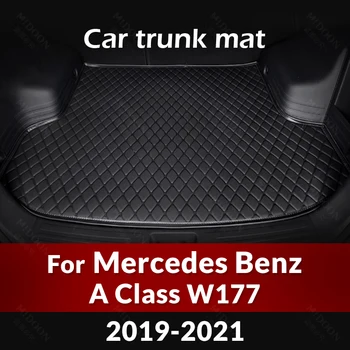 Kofferbak Mat Voor Mercedes-Benz A-Klasse W177 A180 A200 A200 A220 2019 2020 2021 Aangepaste Auto-Accessoires, Auto Interieur