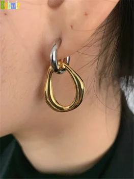 Kshmir Metalen Stiksels Hanger vrouwen oorbellen met geometrische vintage oorbellen voor vrouwen sieraden geschenken