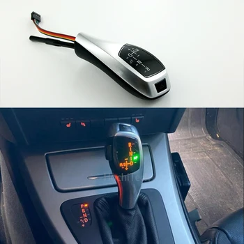 LED-Gear Shift-Knop Draaischakelaar Hendel Voor de BMW 1 3 5 6-Serie E90 E60 E46 2D 4D E39 E53 E92 87 E93 E83 X3 E89 Automatische Accessoires