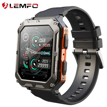 LEMFO smart watch mannen Bluetooth Bellen IP68 fitness Waterdichte Outdoor sports horloges C20 PRO Smartwatch 1.83 inch 240*290 HD