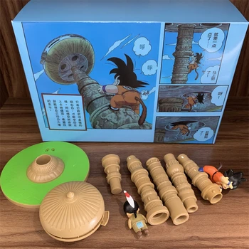 Liefhebber van Anime Dragon Ball Z Kid Goku Karin Toren PVC Actie Figuur DBZ Goku Upa Tao Pai Pai Piccolo Model Speelgoed 32cm