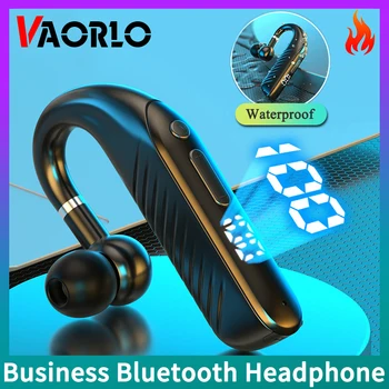 M6 Business Draadloze Hoofdtelefoon 180°Draaibaar Lange Standby-LED-Display Met Microfoon Bluetooth Oortelefoon Voor het Besturen van de Auto Sport Headset
