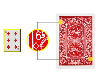 Magic Kaarten Gemarkeerd Stripper Deck speelkaarten Poker Magische Trucs Close-up Magie Rekwisieten Gimmicks Kid Kind Puzzel Speelgoed