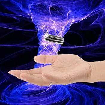 Magische Zwevende Ring Magische Trucs Onzichtbare Zwevende effect Magia Goochelaar Close-Up Street Illusies Gimmick Prop Mentalisme Grappig