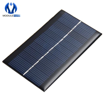 Mini-6V 1W Zonne-Paneel Bank Solar Power Board Module Draagbare DOE-Stroom Voor Licht Batterij Mobiele Telefoon Speelgoed Laders