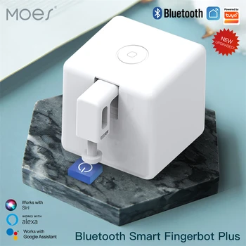 MOES Tuya Smart Bluetooth Fingerbot Switch Knop Pusher Smart Life App spraakbesturing via Alexa, Google-Assistent