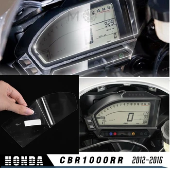 Motor CBR 1000 RR Snelheidsmeter Cluster Bescherming tegen Krassen Film Screen Protector voor de Honda CBR1000RR 2012 2013 2014 2015 2016