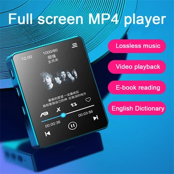 MP3 MP4 Speler 1.8-inch Student Walkman Ondersteuning AMV/AVI Video Formaat Ondersteuning TF-Kaart E-boek te Lezen met een Grote capaciteit voor Opslag