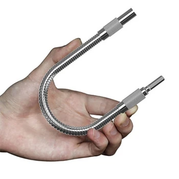 Multi Elektrische Boormachine Schroevendraaier Bits Slang flexibele Slang Cardanas 1/4 6.35 mm Aansluiting Zachte metalen Verlengstuk Link tool