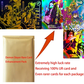 NIEUWE Demon Slayer Booster Packs Kaart TCG Collectie Zeldzame GP UR Nezuko Anime Games die Kinderen Speelgoed verjaardagscadeau