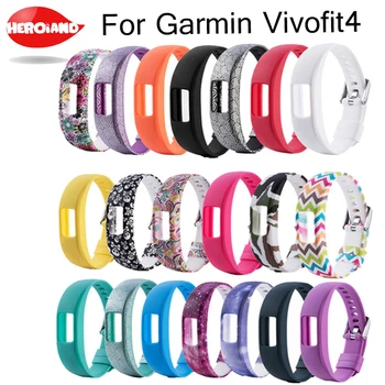 Nieuwe Silicone Polsband voor Garmin Vivofit 4 Riem Activiteit Fitness Tracker Vervanging Horlogebanden Voor Garmin Vivofit4 Armband