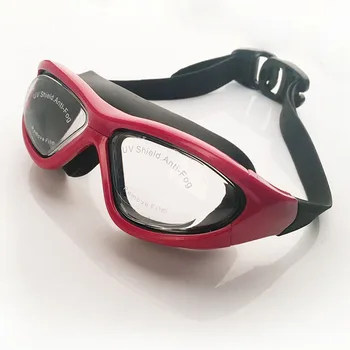 Nieuwe Volwassen Zwembril HD-Antifog Electroplate Zwemmen Bril, Grote Doos Lenzen Zwemmen Equipm Groothandel