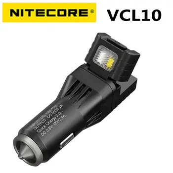 NITECORE VCL10 Multifunctionele All-In-One Gadget Voertuig /QC3.0-Voertuig-Lader /Glass Breaker /Noodverlichting /Waarschuwing Licht