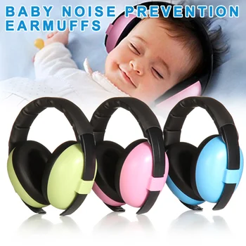 Noise Cancelling Oorbeschermers voor Kinderen, Baby gehoorbescherming Headset Zachte gehoorbeschermers ruisonderdrukking Veiligheid voor Kinderen met Autisme