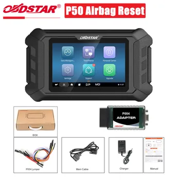 OBDSTAR P50 Airbag Reset Intelligente Airbag Reset Apparatuur Omvat 38 Merken en meer Dan 3000 ECU bestelnr.