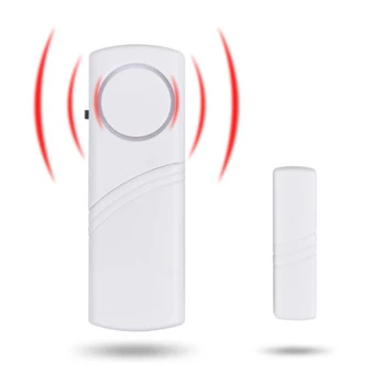 Onafhankelijke Deur Sensor Inbraakalarm Open Gesloten Magnetische Kloof Venster Alarm Detector Beveiliging Draadloos Alarm Systeem