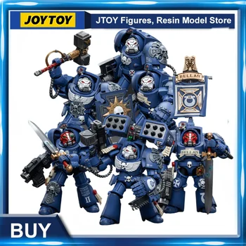 [OP VOORRAAD] JOYTOY Warhammer 40K 1/18 Action Figure (6ST/SET) Ultramarines Terminators Collectie Militaire Model Gratis Verzending