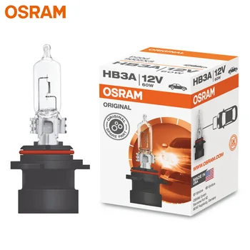 OSRAM 9005XS HB3A 12V 60W P20d Originele Auto Halogeen Koplamp Auto Bulb 3200K Standaard Lamp OEM-Kwaliteit Made In USA (Single)