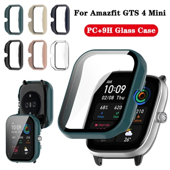 PC+9U Glas Geval voor Huami Amazfit GTS 4 mini-2mini GTS3 Smart Watch Bumper Frame Protector voor Amazfit GTS4 mini Cover Shell