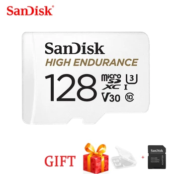 SanDisk Hoog Uithoudingsvermogen Video Monitoring 32GB 64GB, 128GB ssd met 256 gb SD Kaart SDHC/SDXC Class10 40 mb/s TF-Kaart voor de Video Monitoring
