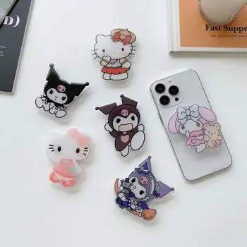 Sanriod Kawaii Mobiele Telefoon Staan Hello Kittys Lui Desktop Ipad Kuromi Tablet Universele Handige Multi-Purpose Telefoon Beugel