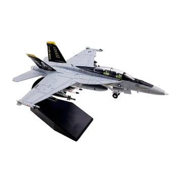 Schaal 1: 100 F-18 F18 VF103 Super Hornet Strike Fighter Speelgoed Vliegtuigen Metalen Militaire Gegoten Vliegtuig Model Gave Collectie Cadeau