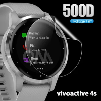 Screen Protector voor Garmin Vivoactive 4S Zachte Hydrogel Beschermende Film voor Garmin Vivoactive 4S Smart Watch (Niet Glas