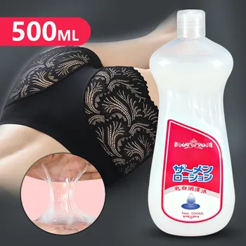 Seks Sperma 200ml/300 ml/500 ml Anaal Glijmiddel voor Vrouwen Mannen Seksuele Cream Gel op Basis van Water Vagina Orale Massage Olie en Glijmiddel Voor Koppels