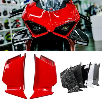 SEMSPEED Voor Ducati Panigale V2 2020-2022 2023 Motorfiets Links Rechts Pneumatische Kuip Wing Tip Cover Protector ABS Plastic