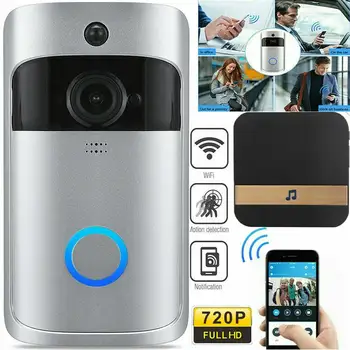 Smart Wireless WiFi-Ring van de Deurbel Intercom Video Camera deurbel Deurbel Smart Cat ' S Eye Intercom Video-Camera