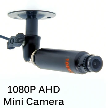 SMTKEY 2MP AHD Mini Camera 1080P Micro Surveillance Kleine Zwarte Metalen Kogel Veiligheid Camerafor AHD Systeem