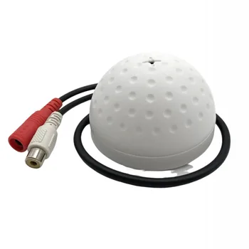 Sound Pick-up Microfoon voor Audio Monitoring Audio Pick-Up Apparaat voor CCTV Surveillance Security Camera Ingebouwde Voorversterker Vast Stem