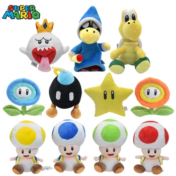 Super Mario Bros Pluche Poppen Toad Yoshi Mario Anime Perifere Gevuld speelgoed het Speelgoed van de Kinderen Cartoon Zachte Schattige Kussen Giften van de Verjaardag