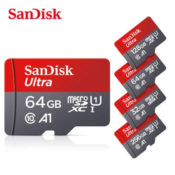 Top Kwaliteit SanDisk Micro SD 32GB Kaart SDHC Memory Card 64GB, 128GB ssd met 256 gb SDXC-Micro TF Kaart tarjeta de memorie Mini Geheugen van 128 gb
