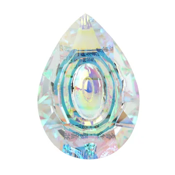 Tuin DOE-Ornament Hangende Kristallen Prisma Suncatcher AB-Kleur voor Windows Kroonluchter Lamp Delen Home Bruiloft Decor Kralen