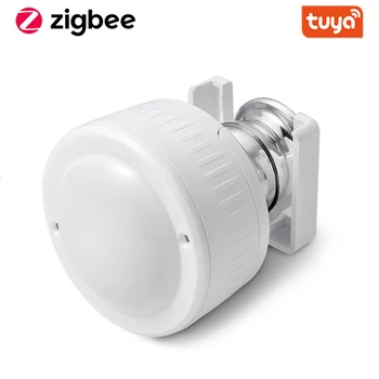 Tuya ZigBee Multi-Sensor 4-in-1 Smart PIR Motion Luchtvochtigheid, Licht, Temperatuur Sensor, USB Opladen Of op Batterijen
