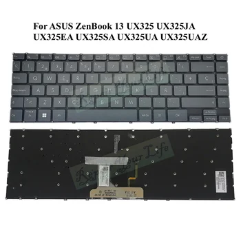 UX325 het spaanse LA latijns-Achtergrondverlichting en Toetsenbord voor Asus ZenBook UX325J UX325A UX325U UX325JA UX325EA UX325SA UX325UA UX325UAZ Nieuwe