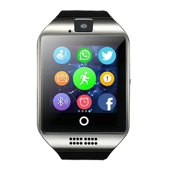 V18 HETE VERKOOP Vrouwen Bluetooth Smartbracelet Met SIM-TF-Camera-Telefoon Horloge Touch Screen Smart horloges Andriod Alarm Clo