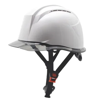 Veiligheidshelm Bouw Hard Hat Amerikaanse Industrie Stijl ABS Helmen Werk van de Dop Voor het Werken Klimmen Paardrijden Wit